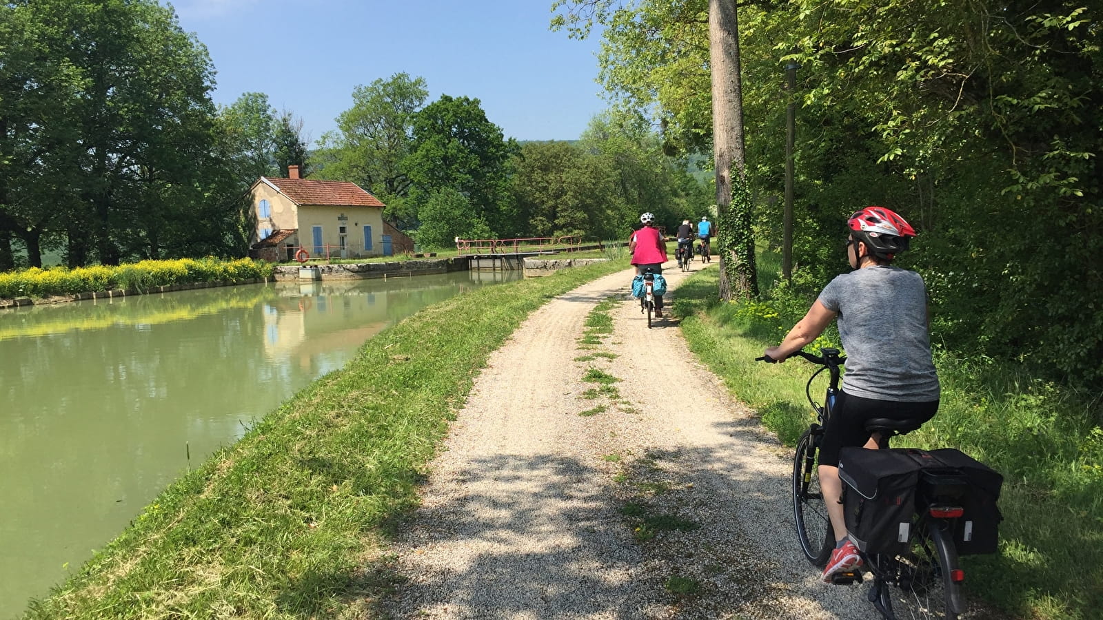 Dagtocht met gids op de fiets - Langs het kanaal van Bourgondië