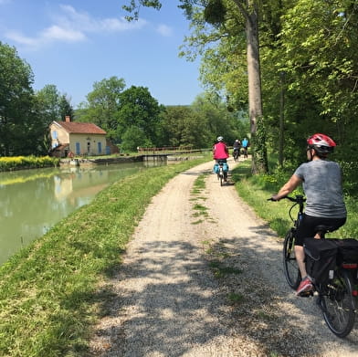 Een dag op de fiets - Langs het kanaal van Bourgondië