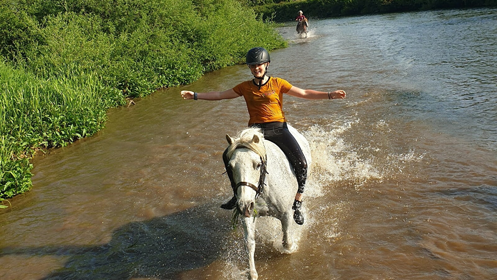 Paardrijden in de Vézelien