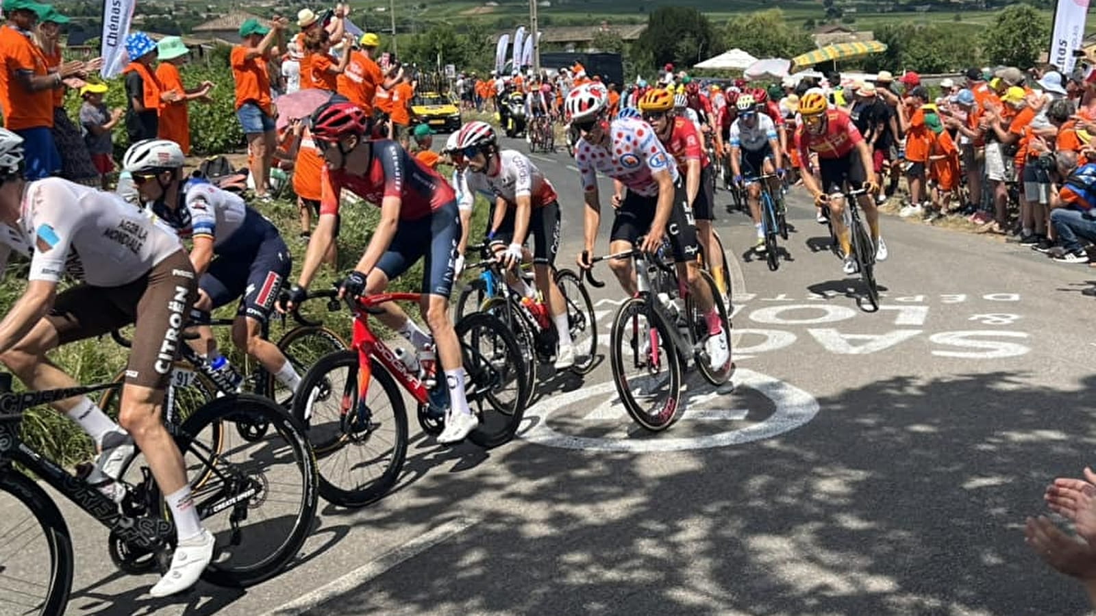 Tour de France wielrenner 2024 - Mâcon-Dijon (163 km)