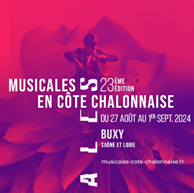 Festival Musicales en Côte Chalonnaise 23e editie