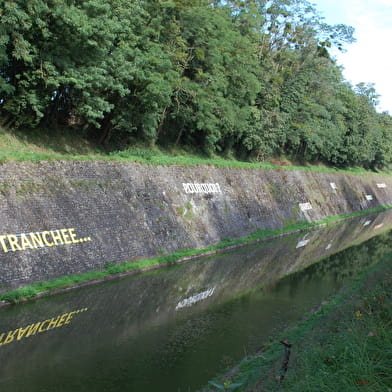 Chemin d'interprétation de la tranchée du canal