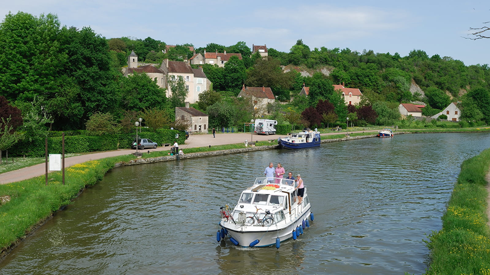 Het meandercircuit van de Yonne