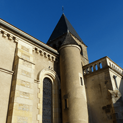 Bezoek aan de kerk Saint-Martin, een Cluniac site in Chantenay-Saint-Imbert