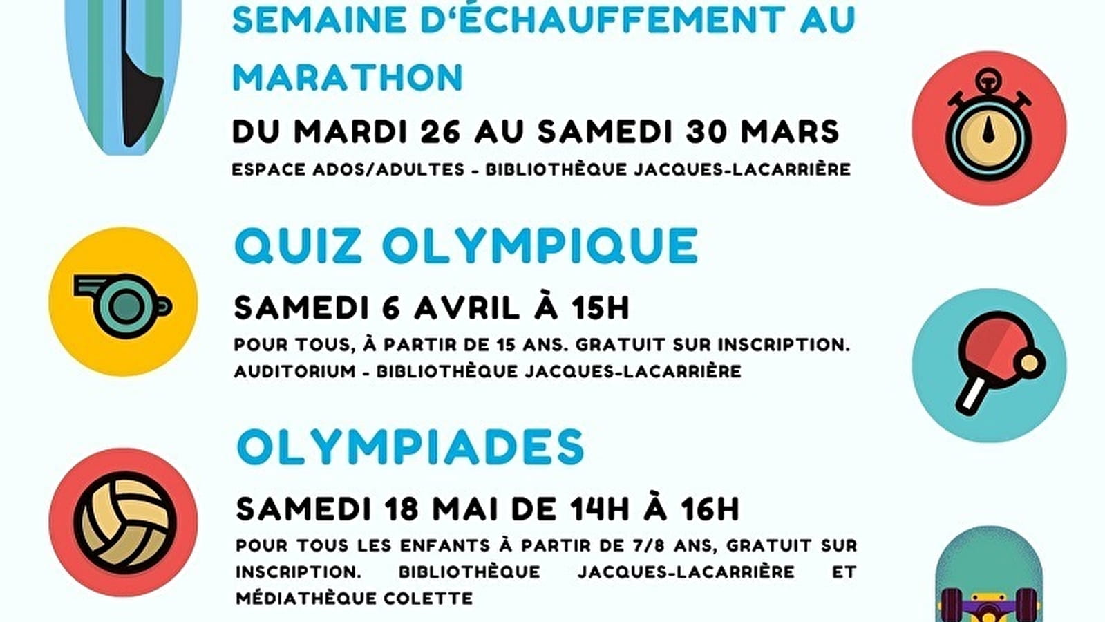 Bibliothèque Jacques Lacarrière: Olympiades