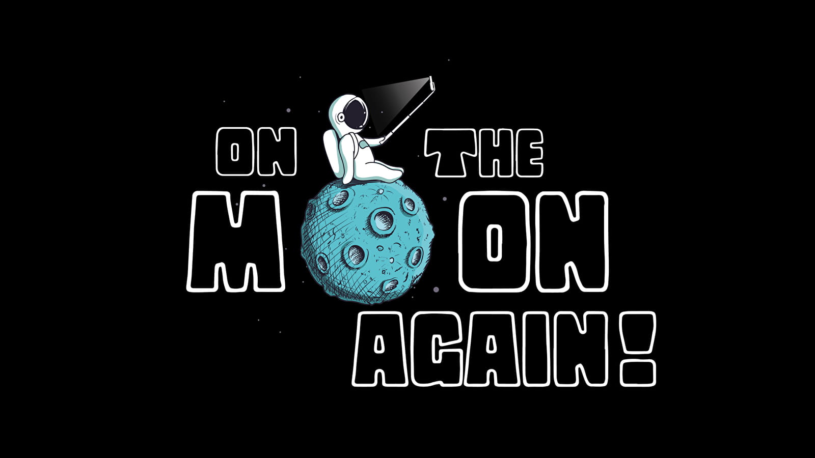 Opnieuw op de maan (astronomische observatie van de maan)