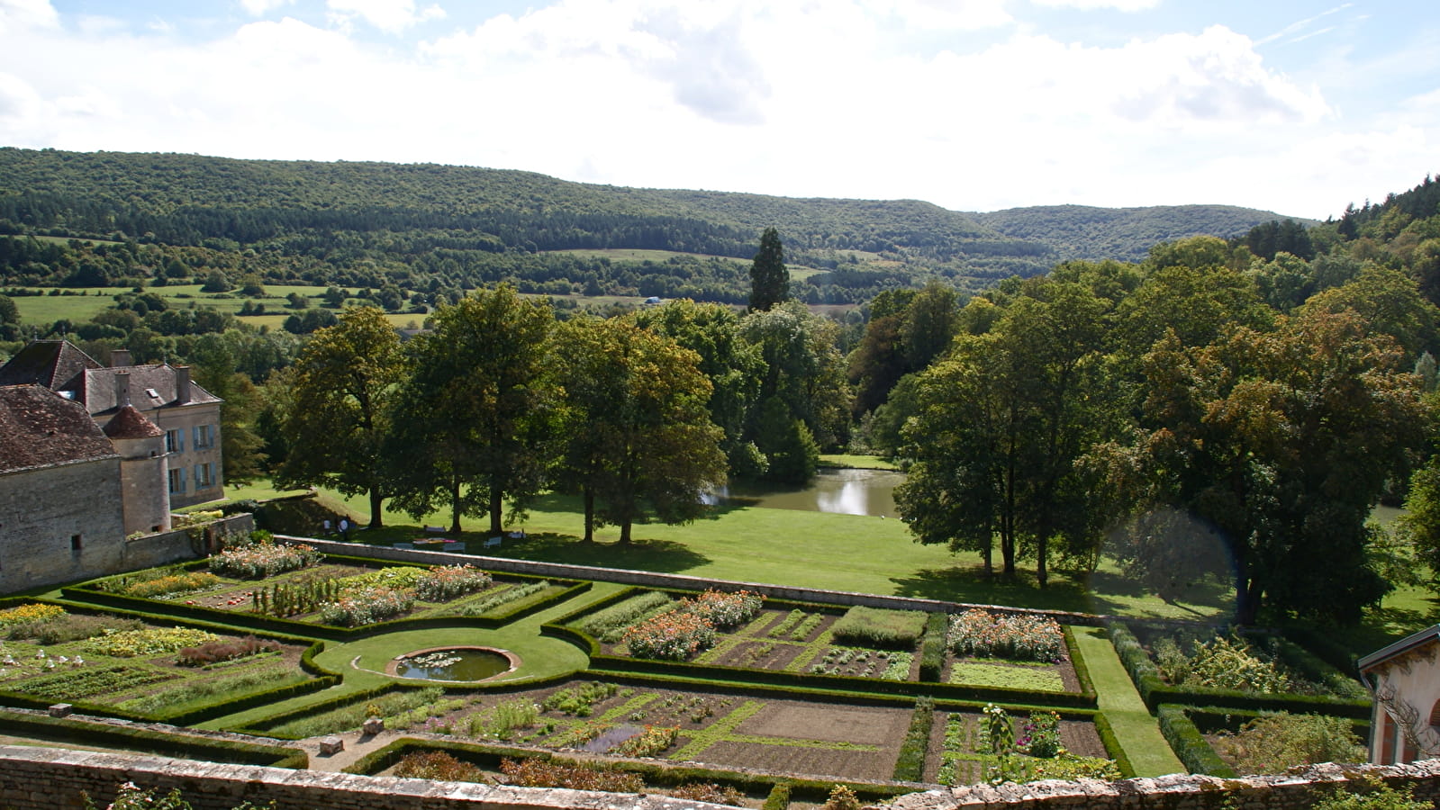 Jardins et parc du château de Barbirey