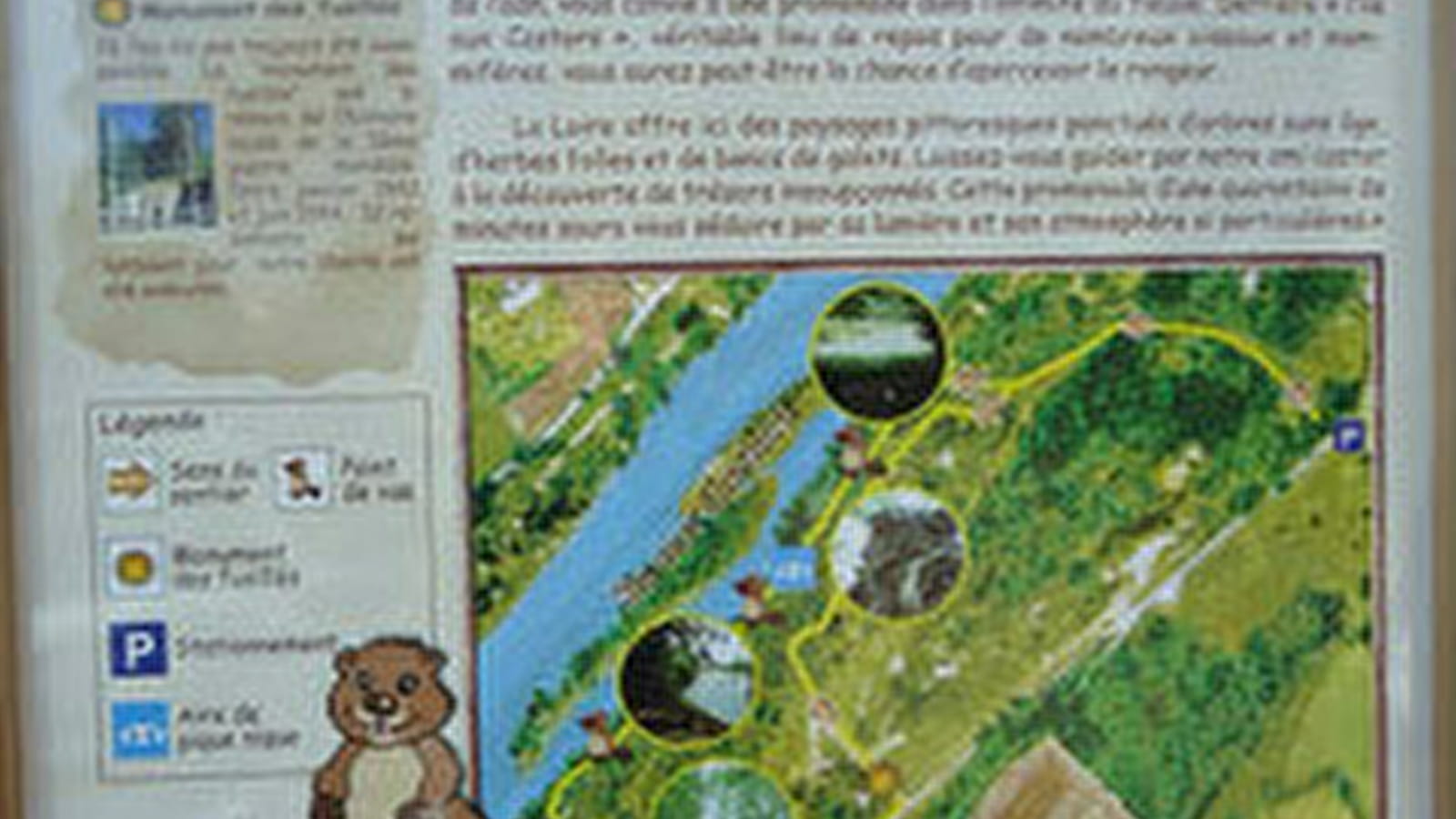 Parcours de l'île aux Castors par Nièvre Orientation Raid Découverte (N.O.R.D 58)