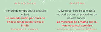Muziek Workshops - Muziekonderwijs van 4 tot 6 jaar - LUGNY