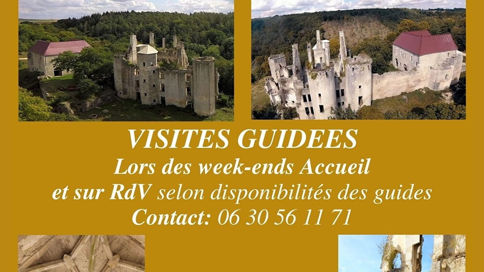 Bezoek aan Château de Rochefort het hele jaar door op afspraak